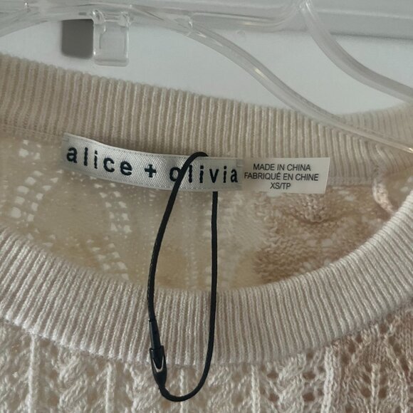 Alice and Olivia Martha bell sleeve pullover - XS - Picture 3 of 11